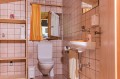 Ferienwohnung Montafon - Haus Zamang - WC mit Waschbecken