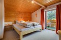 Ferienwohnung Montafon - Haus Zamang - Schlafzimmer mit Doppelbett